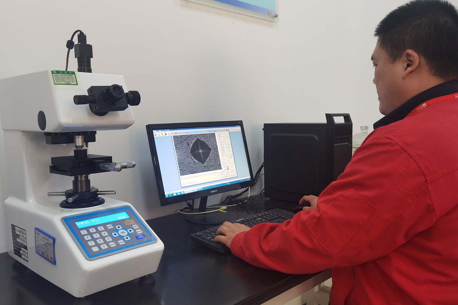 Vickers Hardness Test